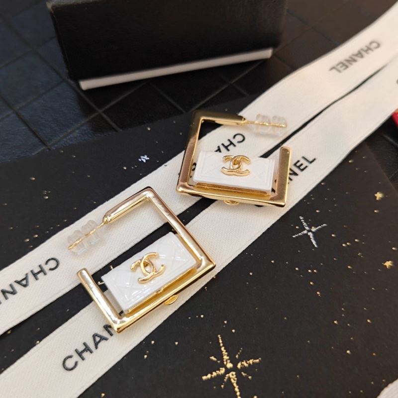 Ch*el earrings
